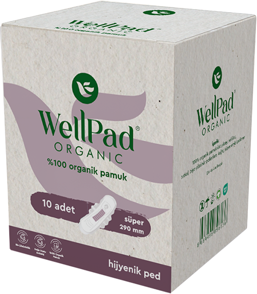 WellPad Organik Hijyenik Ped - 290 mm