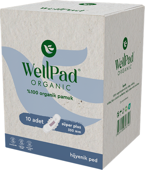 WellPad Organik Hijyenik Ped - 330 mm