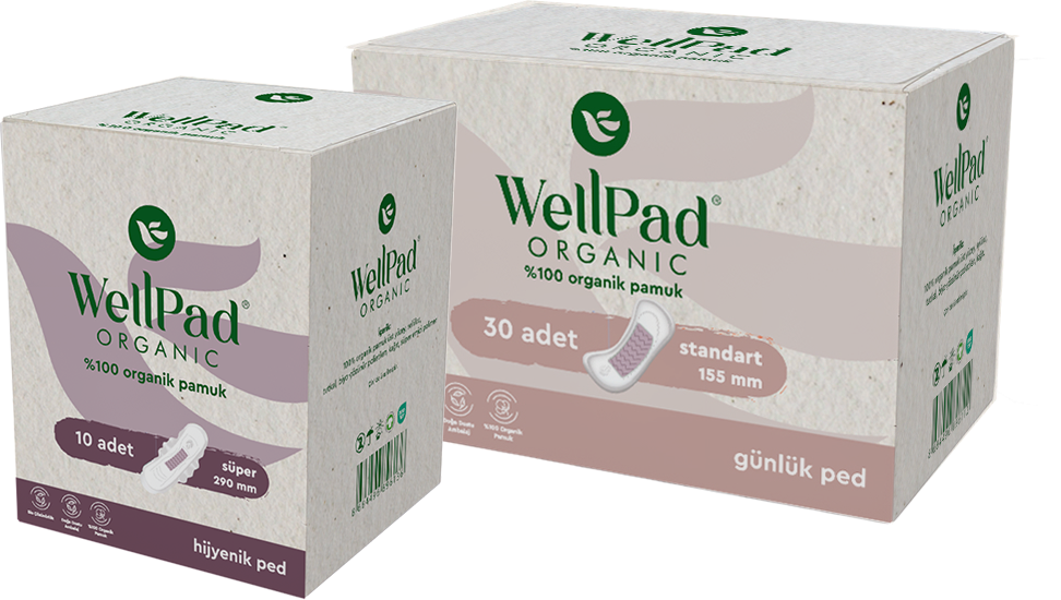 WellPad Tek Kullanımlık Regl Ürünleri