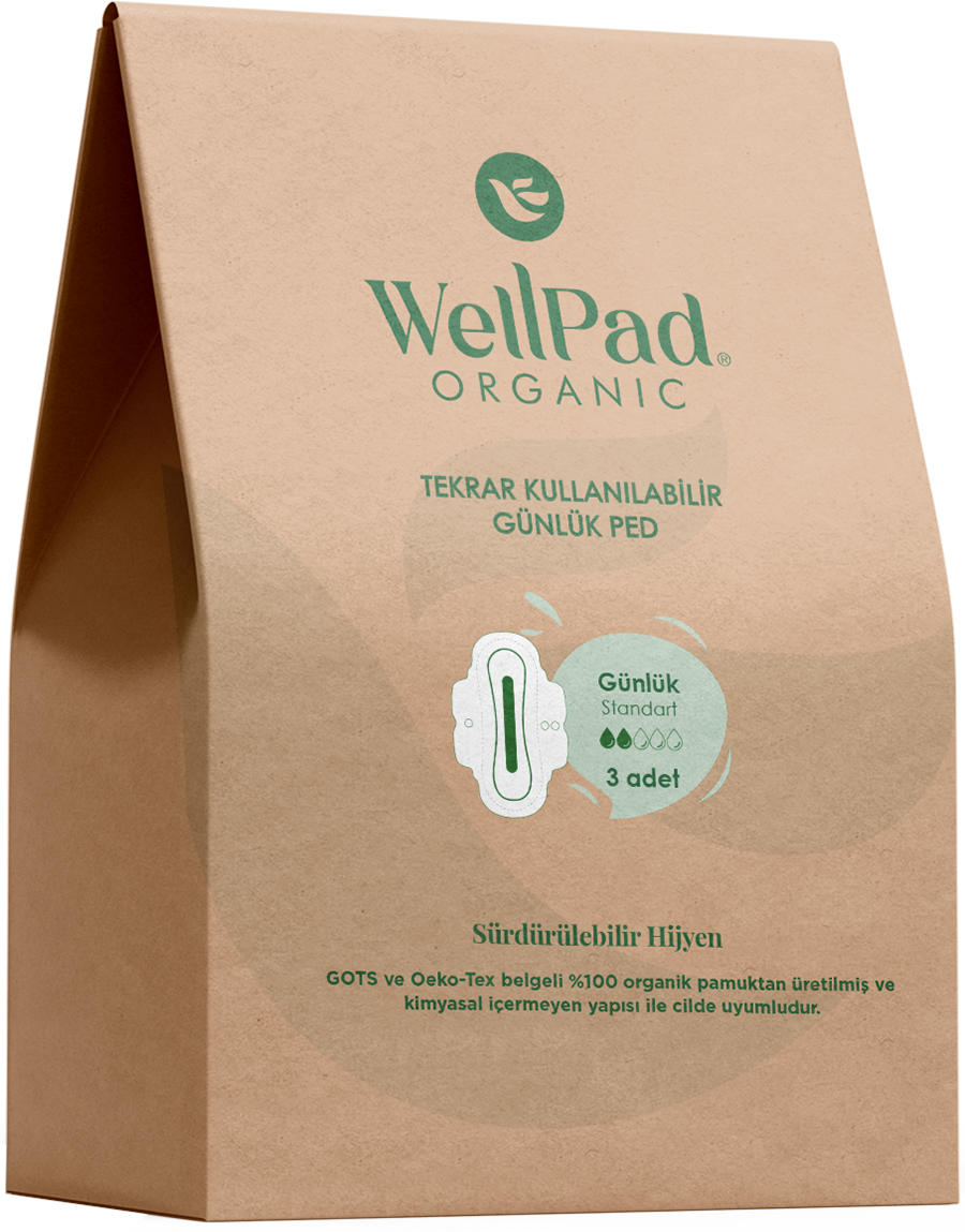 WellPad Tekrar Kullanılabilir Günlük Kadın Pedi