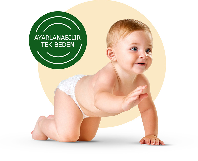 WellPad Babby Nappy Tekrar Kullanılabilir Bebek Bezi